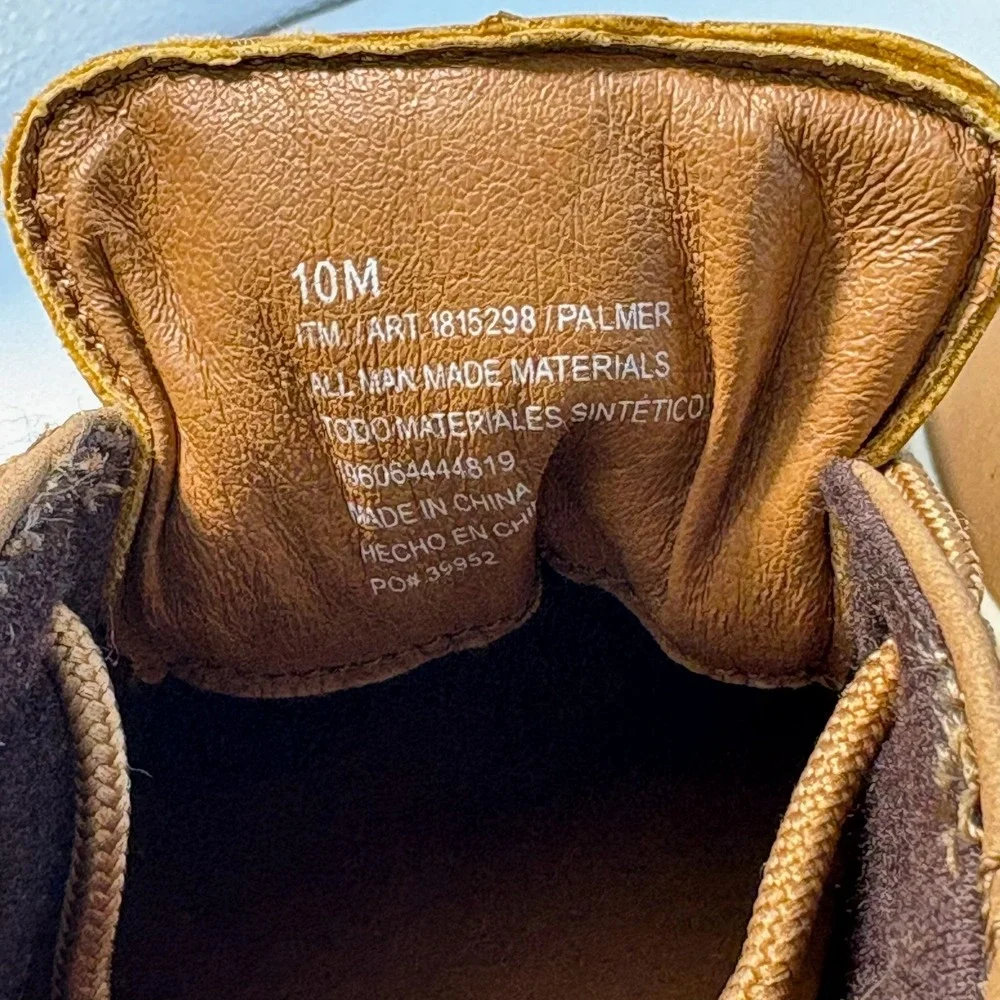 IZOD‎ Palmer Chukka Boots Mens 10 Brown NEW